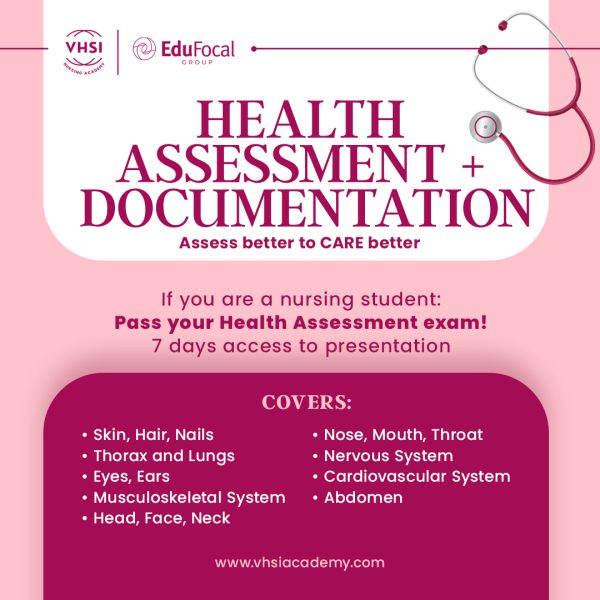 The Health Assessment And Documentation Course VHSI Nursing Academy the-health-assessment-and-documentation-course-vhsi-nursing-academy
